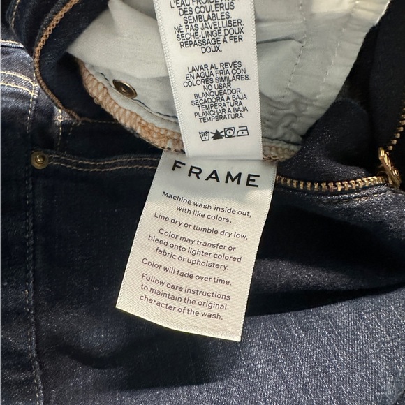 Frame Denim Le Skinny De Jeanne Jeans in Queens Way EUC - Picture 4 of 6